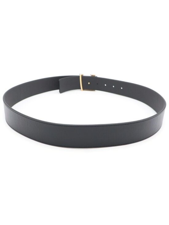 Louis Vuitton Ceinture LV Optic Leather Belt Black Gold main image 4
